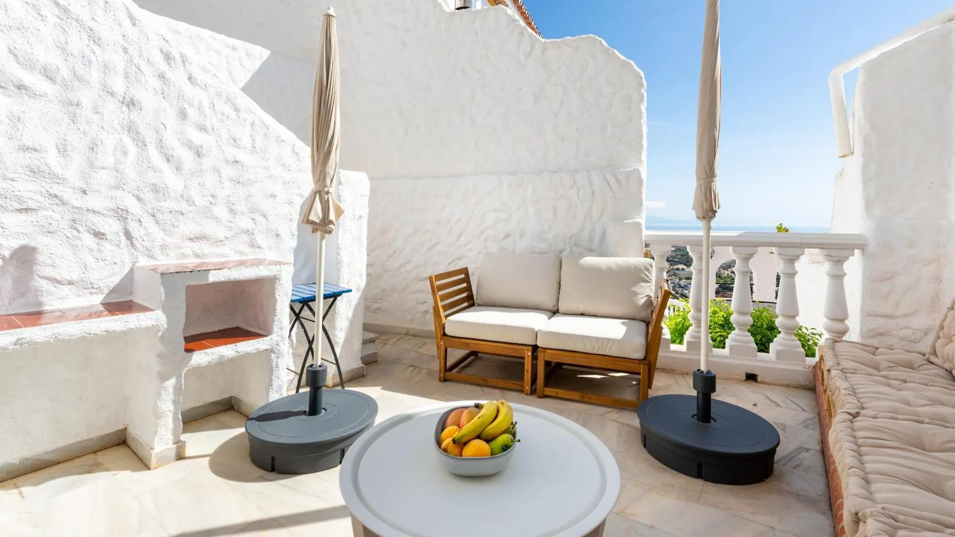 Tatil Evi Casa De La Buena Vida - 3 Bedroom Townhouse With Sea View Benalmádena İspanya
